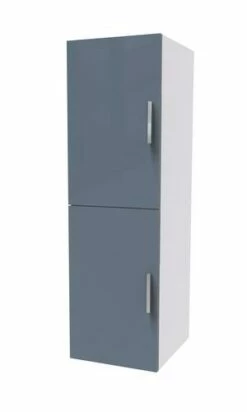 Colonne à Suspendre LOVA Grise Laqué 30cm<