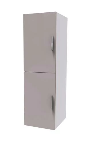 Colonne à Suspendre LOVA Taupe Laqué 30cm 3 Colonne à Suspendre LOVA Taupe Laqué 30cm