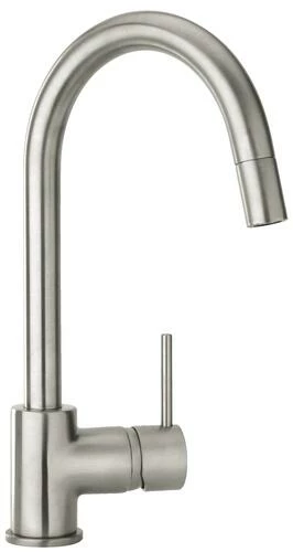 Mitigeur évier Douchette Nickel Mat Rond’O 3 Mitigeur évier Douchette Nickel Mat Rond’O