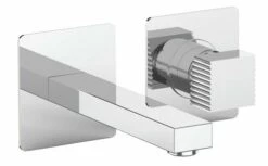 Mitigeur Lavabo Mural Cuadr’O Relief