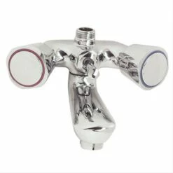 Robinet Mélangeur Bain-douche Chrome - Entraxe 100m