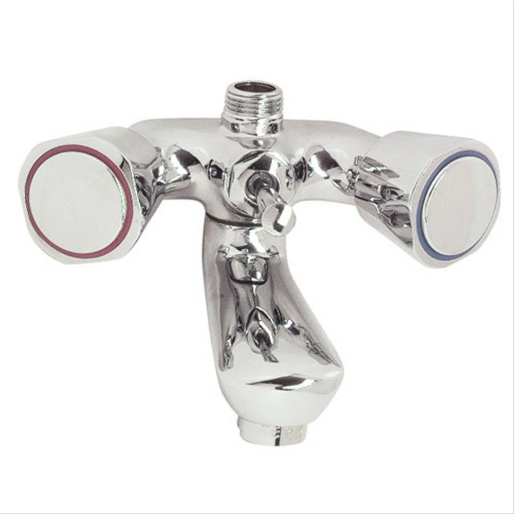 Robinet Mélangeur Bain-douche Chrome - Entraxe 100m 3 Robinet Mélangeur Bain-douche Chrome - Entraxe 100m