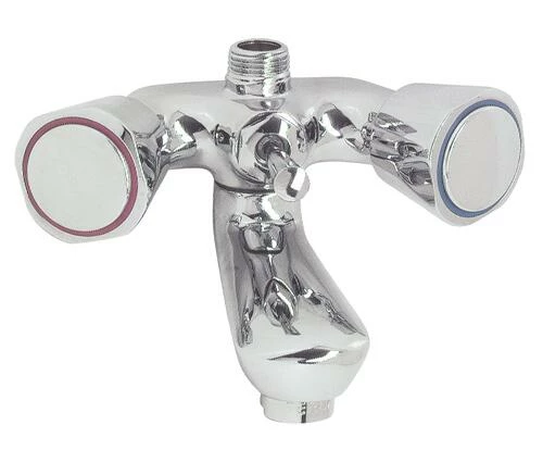 Robinet Mélangeur Bain-douche Chrome - Entraxe 135mm 3 Robinet Mélangeur Bain-douche Chrome - Entraxe 135mm