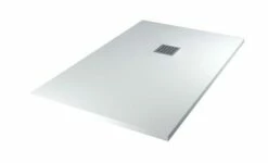 Receveur De Douche Résine De Synthèse Mina Blanc 90x120 - Elmer