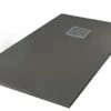 Receveur De Douche Résine De Synthèse Mina Gris Anthracite 70x160 - Elmer -Accueil Salle De Bain Vente s201010508a
