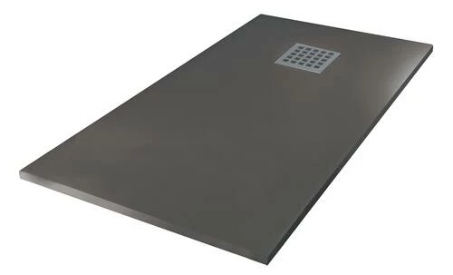Receveur De Douche Résine De Synthèse Mina Gris Anthracite 70x180 - Elmer 3 Receveur De Douche Résine De Synthèse Mina Gris Anthracite 70x180 - Elmer