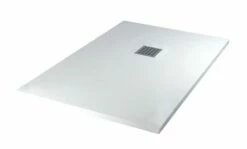 Receveur De Douche Résine De Synthèse Mina Blanc 90x100 - Elmer