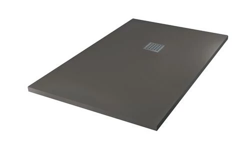 Receveur De Douche Résine De Synthèse Mina Gris Anthracite 100x120 - Elmer 3 Receveur De Douche Résine De Synthèse Mina Gris Anthracite 100x120 - Elmer