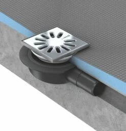 Bonde De Douche Extra-plate Mini Max - Wedi