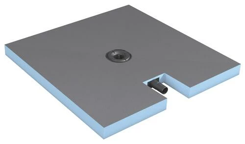 Receveur De Douche à Carreler Fundo Plano 100x100 Cm - Wedi 3 Receveur De Douche à Carreler Fundo Plano 100x100 Cm - Wedi