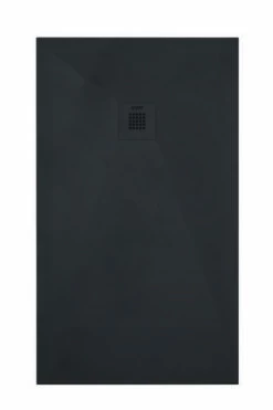 Receveur De Douche Résine De Synthèse Recea Noir 90x140 - Elmer