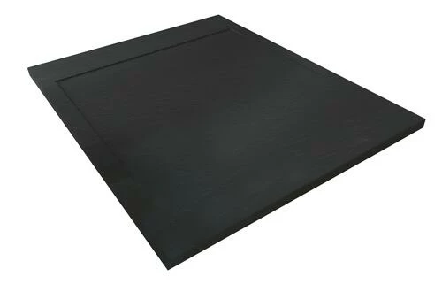 Receveur De Douche Résine De Synthèse Runa Noir 80x120 - Elmer 3 Receveur De Douche Résine De Synthèse Runa Noir 80x120 - Elmer