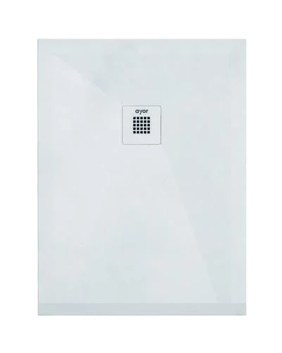 Receveur De Douche Résine De Synthèse Recea Blanc 80x100 - ELMER 3 Receveur De Douche Résine De Synthèse Recea Blanc 80x100 - ELMER