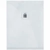 Receveur De Douche Résine De Synthèse Recea Blanc 70x100 - ELMER -Accueil Salle De Bain Vente s201010664a
