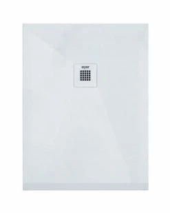 Receveur De Douche Résine De Synthèse Recea Blanc 70x90 - ELMER