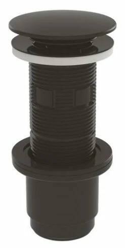 Bonde De Lavabo Cut & Clic Universelle Noire - Valentin