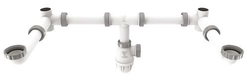 Siphon Lavabo Double Vasque 3 Siphon Lavabo Double Vasque