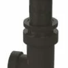 Siphon Universel Noir Avec Bonde Digiclic- Valentin -Accueil Salle De Bain Vente s502011527a