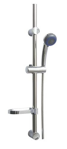 Ensemble Barre Bi-jets - Douchette 70mm 3 Ensemble Barre Bi-jets - Douchette 70mm