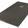 Receveur De Douche Résine De Synthèse Mina Gris Anthracite 90x180 2 Receveur De Douche Résine De Synthèse Mina Gris Anthracite 90x180 -Accueil Salle De Bain Vente s508742a