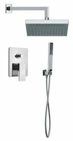 Ensemble Douche à Encastrer Mix Kubick P-Pro 220x220mm