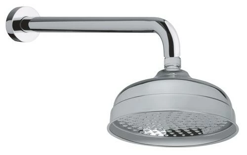 Kit Tête De Douche Mural à Encastrer Retro L=400mm Ø200mm 3 Kit Tête De Douche Mural à Encastrer Retro L=400mm Ø200mm