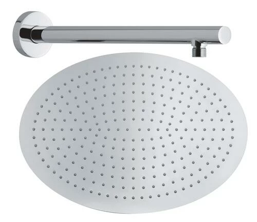 Kit Tête De Douche Mural à Encastrer Ovale L=350mm 360x230mm 3 Kit Tête De Douche Mural à Encastrer Ovale L=350mm 360x230mm