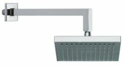 Kit Tête De Douche Mural à Encastrer Carrée L=350mm 220x220mm