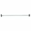 Porte-rideau Droit Extensible En Inox L=80 à 140cm Ø20mm