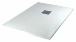 Receveur De Douche Résine De Synthèse Mina Blanc 80x100