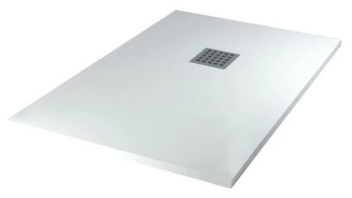 Receveur De Douche Résine De Synthèse Mina Blanc 80x100 3 Receveur De Douche Résine De Synthèse Mina Blanc 80x100