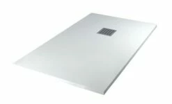 Receveur De Douche Résine De Synthèse Mina Blanc 80x140