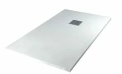 Receveur De Douche Résine De Synthèse Mina Blanc 80x160