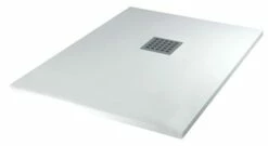 Receveur De Douche Résine De Synthèse Mina Blanc 70x90