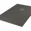 Receveur De Douche Résine De Synthèse Mina Gris Anthracite 90x120 -Accueil Salle De Bain Vente s809120a