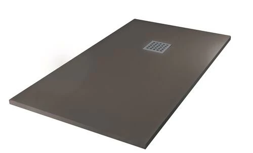 Receveur De Douche Résine De Synthèse Mina Gris Anthracite 80x140 3 Receveur De Douche Résine De Synthèse Mina Gris Anthracite 80x140