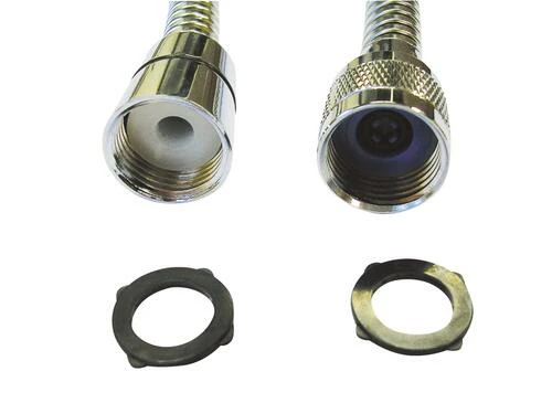 Flexible De Douche Renforcé En Métal - économie D’eau - 2 M 3 Flexible De Douche Renforcé En Métal - économie D’eau - 2 M