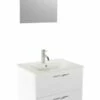 OBVIO S+ Meuble 80cm BLANC 2 OBVIO S+ Meuble 80cm BLANC -Accueil Salle De Bain Vente sMSOBVIO3BLC60a 1