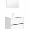 IVAN S+ Meuble 2T 80cm BLANC 1 IVAN S+ Meuble 2T 80cm BLANC -Accueil Salle De Bain Vente sSAPOMIVAN8B2TSMa