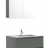 MAX Meuble 80cm GRIS BRILLANT 2 MAX Meuble 80cm GRIS BRILLANT -Accueil Salle De Bain Vente sSAPOMMAX80CBANTa