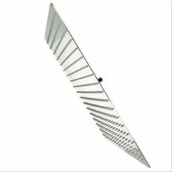 Tête De Douche Recta II 300x200mm, Acier Inox Chromé, Articulée