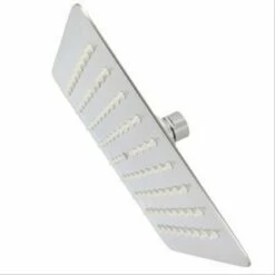 Tête De Douche Quad II 200x200mm, Acier Inox Chromé, Articulée