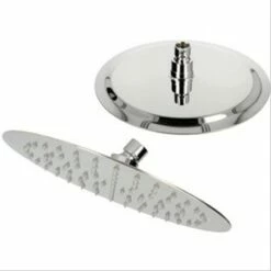 Tête De Douche Liwa II Ø250mm, Acier Inox Chromé, Articulée