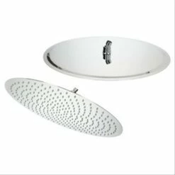 Tête De Douche Liwa II Ø400mm, Acier Inox Chromé, Articulée