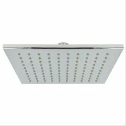 Tête De Douche Quad 200x200mm, Laiton Chromé, Articulée