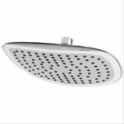 Tête De Douche Oval 230x180mm, Plastique Chromé, Articulée